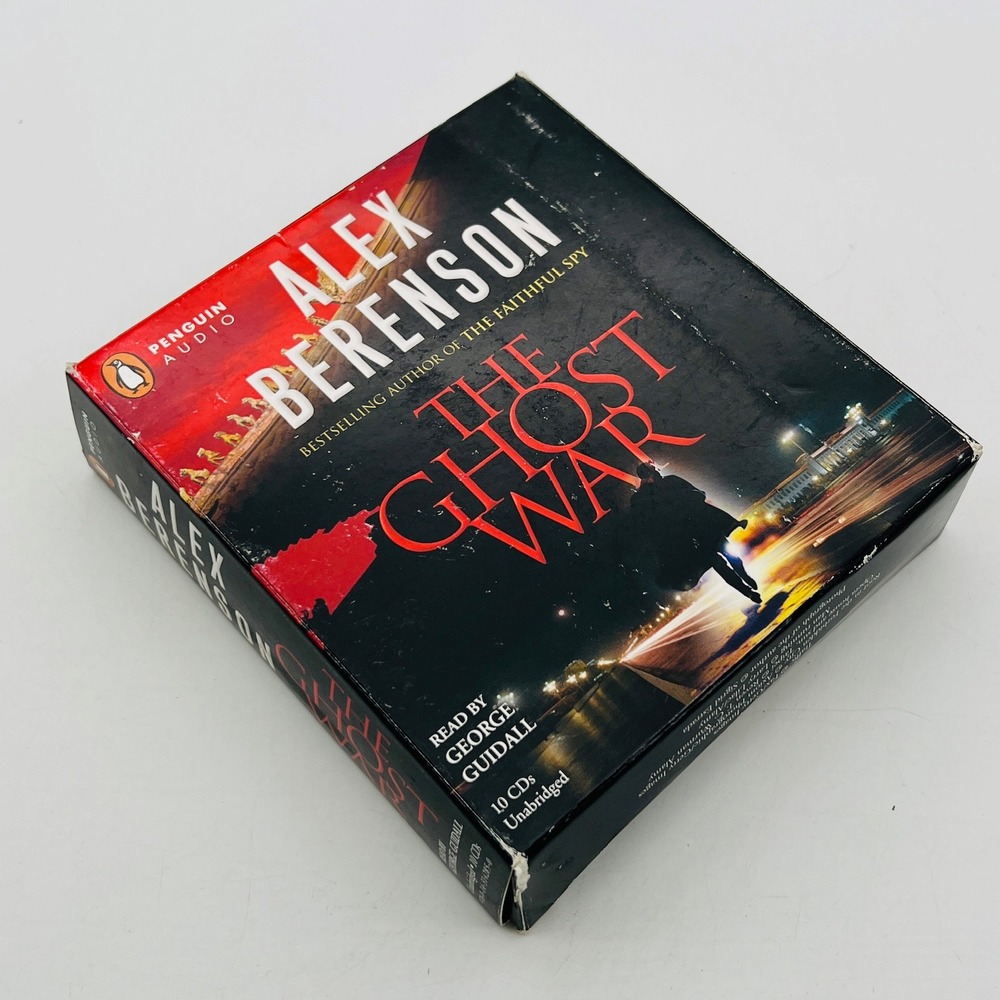 The Ghost War Alex Berenson Penguin Audio 10‎ CD Unabridged George Guidall 2008